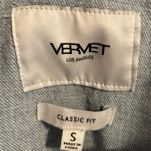Vervet Los Angeles Distressed Denim Jean Jacket - Picture 7 of 7